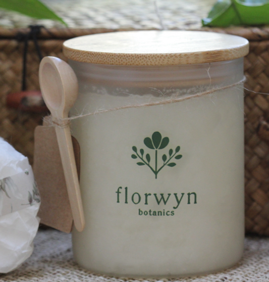 florwyn hydrating scrubs w/ hyaluronic acid serum and vitamin e - Medium Grain